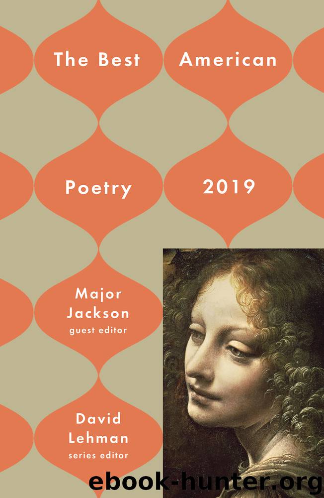 The Best American Poetry 2019 by David Lehman & Major Jackson