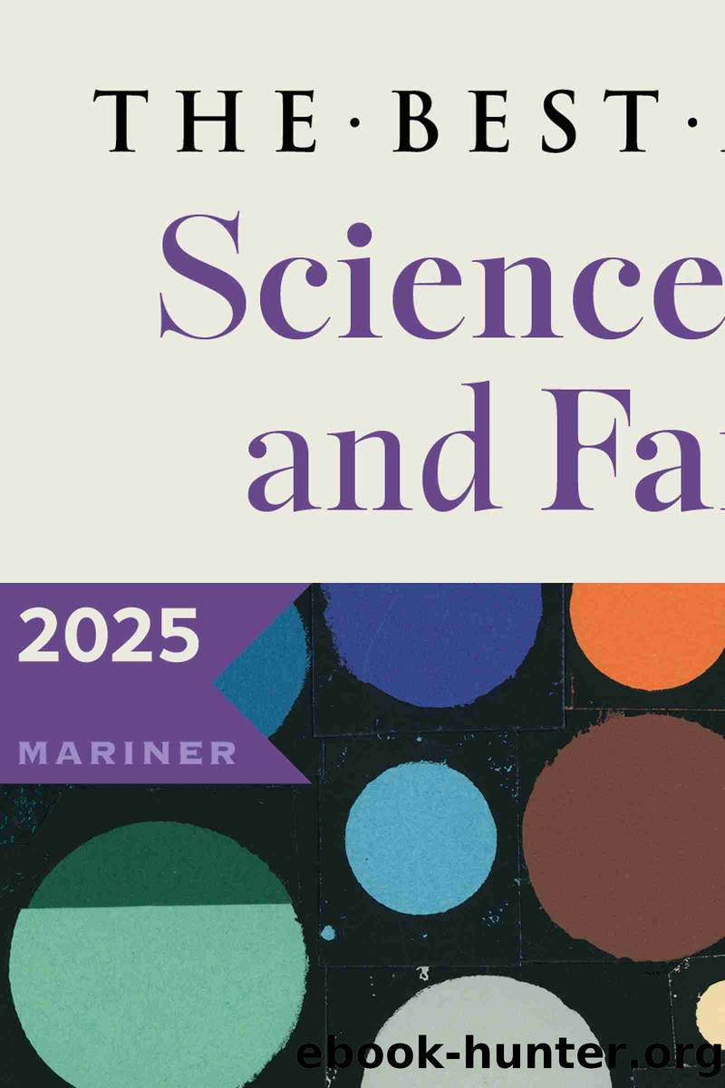 The Best American Science Fiction and Fantasy 2025 by The Best American Science Fiction & Fantasy 2025 (epub)