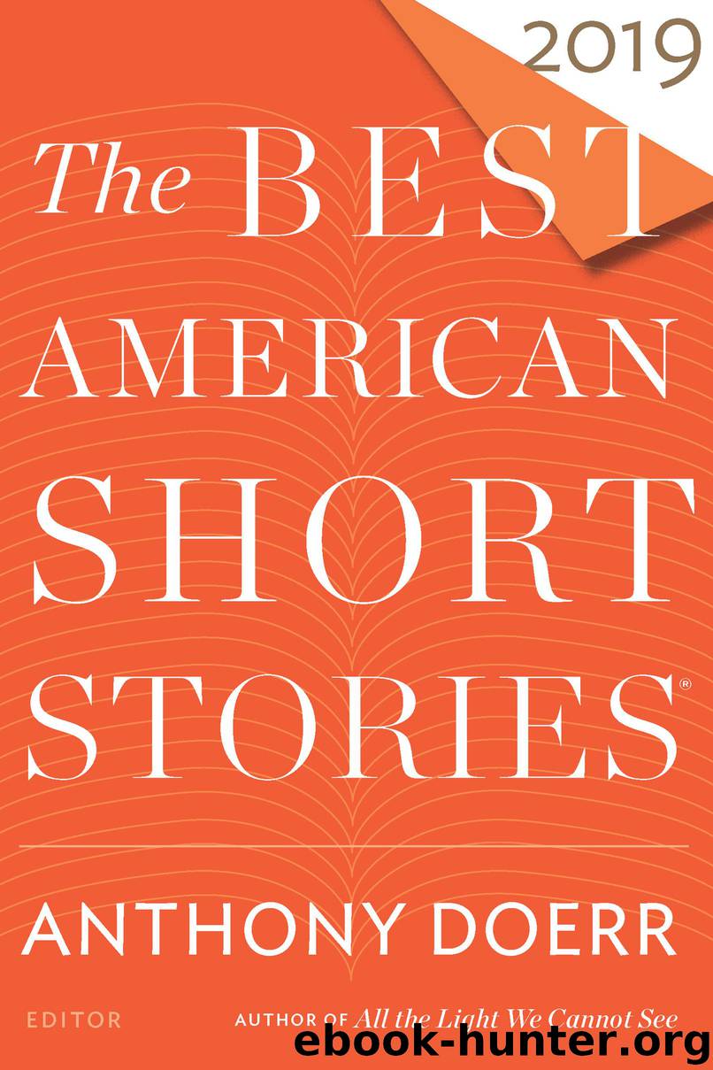 The Best American Short Stories 2019 by Anthony Doerr