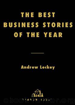 The Best Business Stories of the Year: 2002 Edition (Vintage Original) by Andrew Leckey
