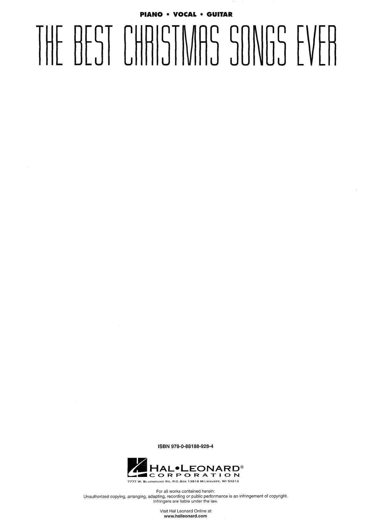 The Best Christmas Songs Ever by Jamie