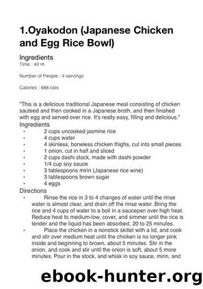 The Best Japanese CookBook by Maki Ori