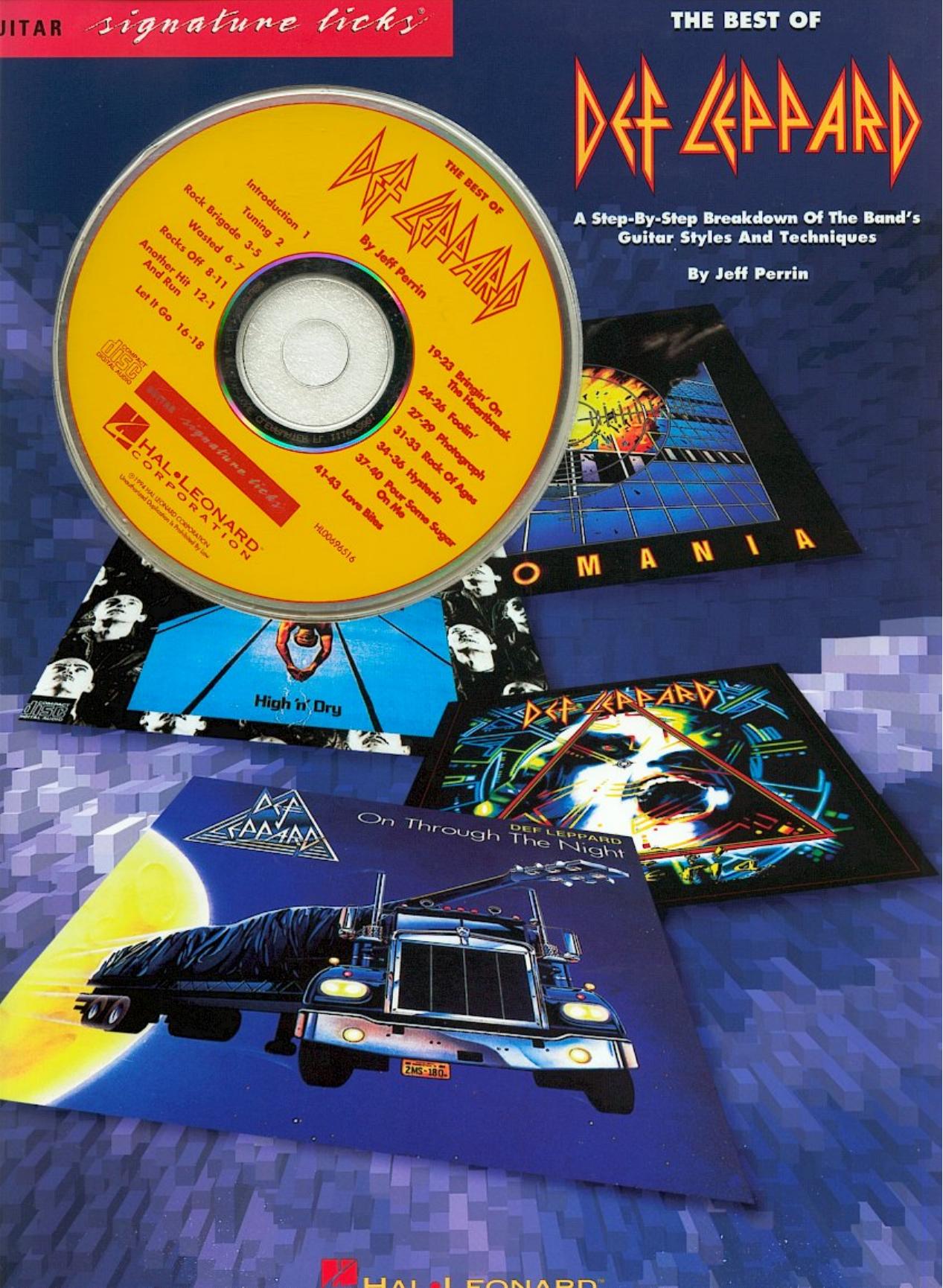The Best Of Def Leppard (Guitar Signature Licks) by Def Leppard