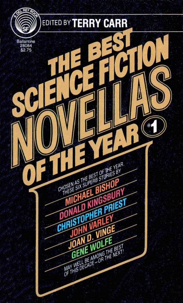 The Best Science Fiction Novellas of the Year #1 by Terry Carr (Ed.)
