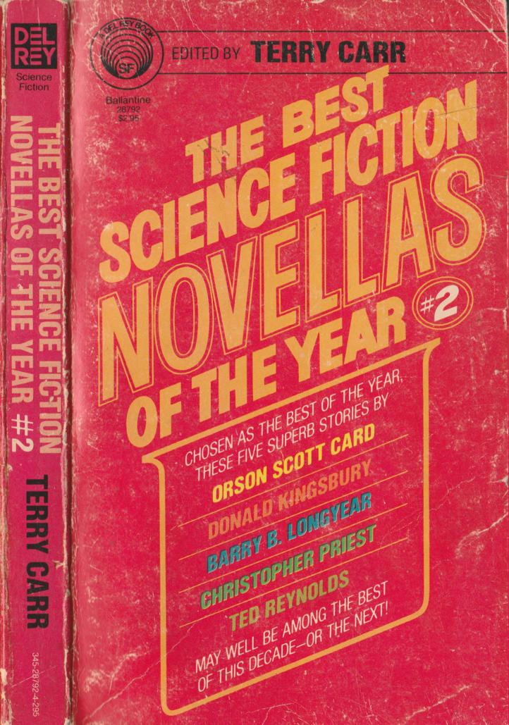 The Best Science Fiction Novellas of the Year #2 (1980) by Terry Carr (Ed.)