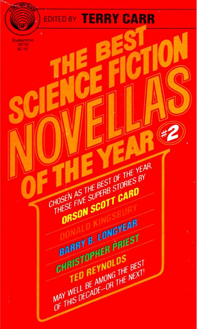 The Best Science Fiction Novellas of the Year #2 by Terry Carr (Ed.)