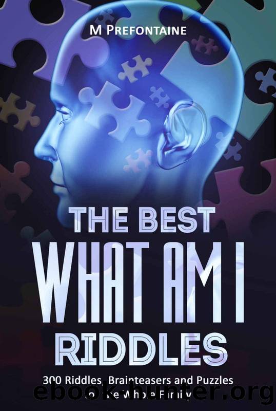 The Best What Am I Riddles: 300 Riddles, Brainteasers And Puzzles For The Whole Family by M. Prefontaine