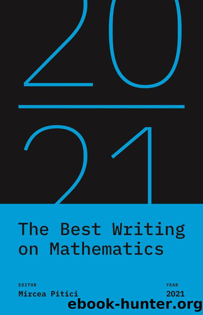 The Best Writing on Mathematics 2021 by Mircea Pitici