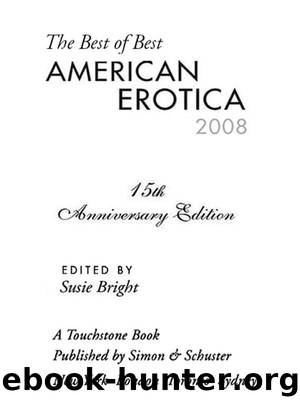 The Best of Best American Erotica 2008 by Susie Bright