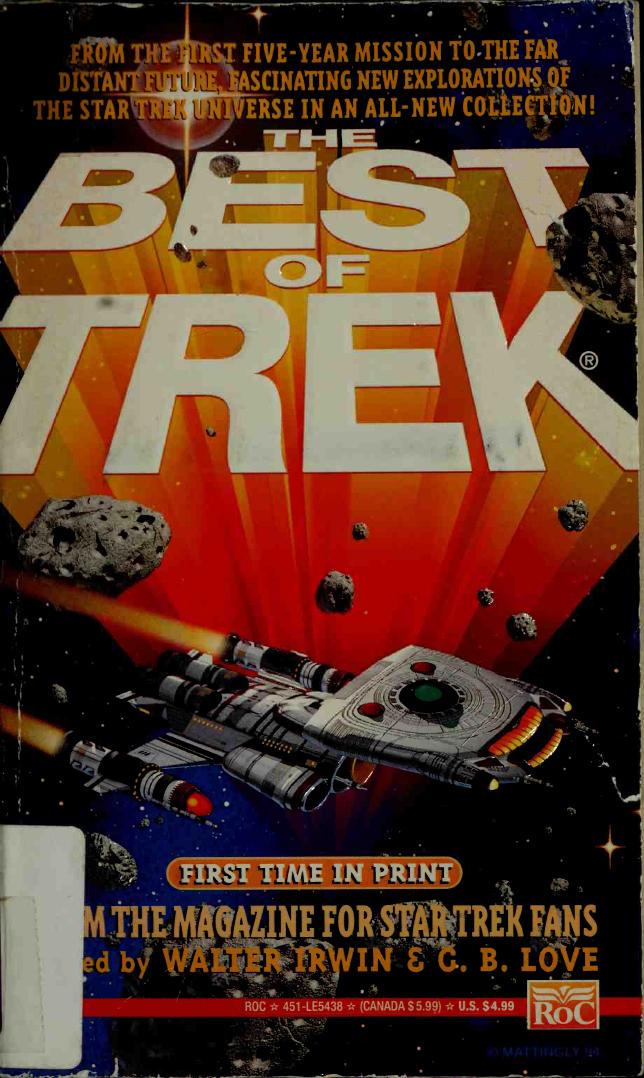 The Best of Trek (Star Trek) by Walter Irwin