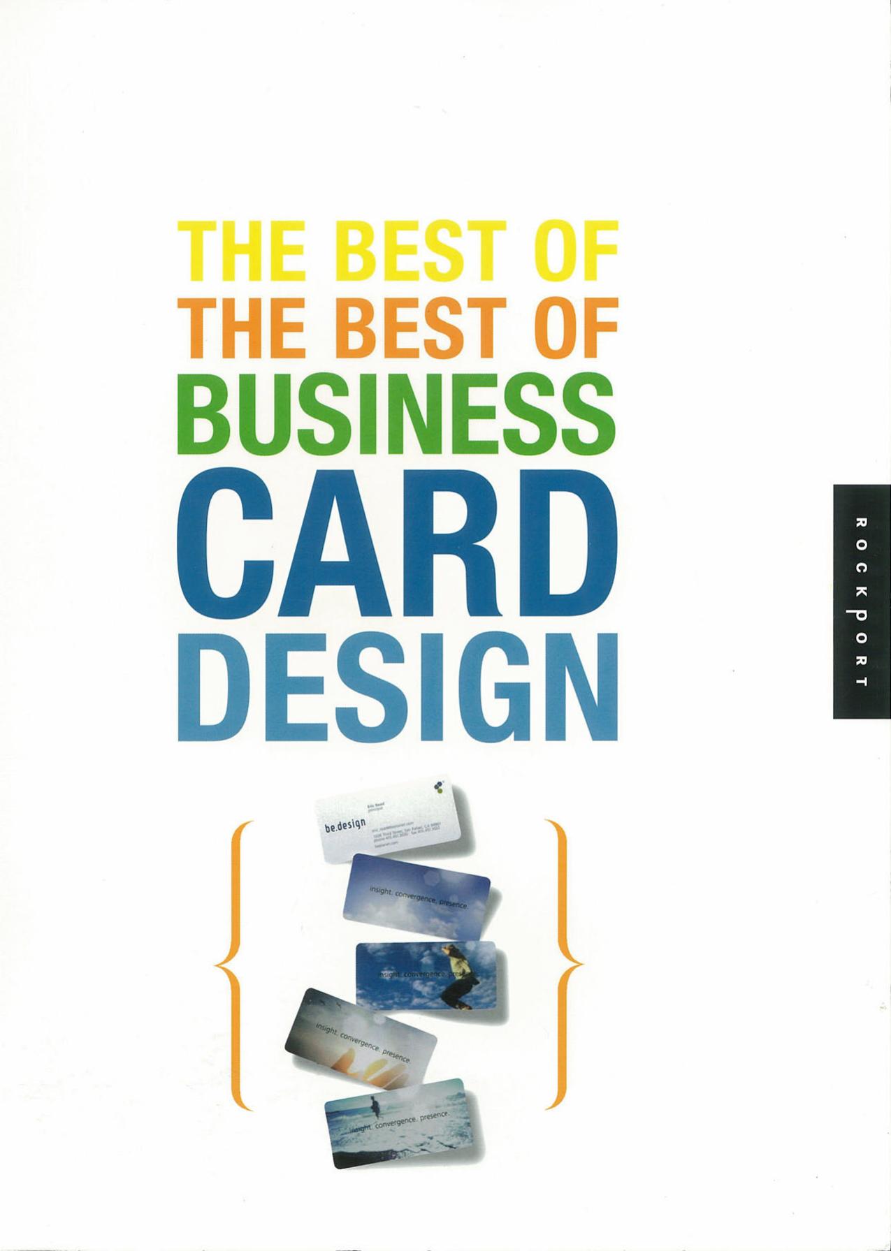 The Best of the Best of Business Card Design by Rockport Publishers