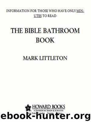 The Bible Bathroom Book by Mark Littleton