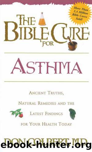 The Bible Cure for Asthma by Don Colbert