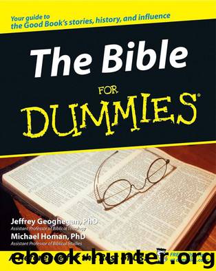 The Bible For Dummies by Jeffrey Geoghegan & Michael Homan