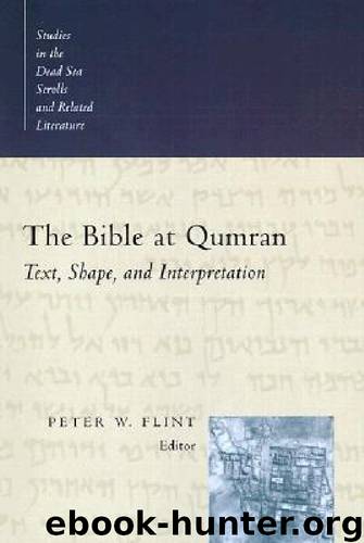 The Bible at Qumran: Text, Shape, and Interpretation (Studies in the Dead Sea Scrolls and Related Literature) by Peter W. Flint