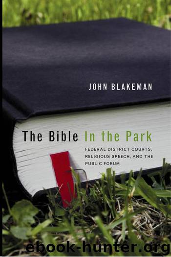 The Bible in the Park by John Blakeman