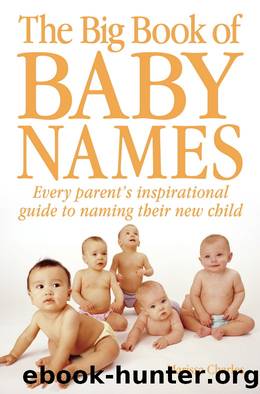 The Big Book of Baby Names by Marissa Charles