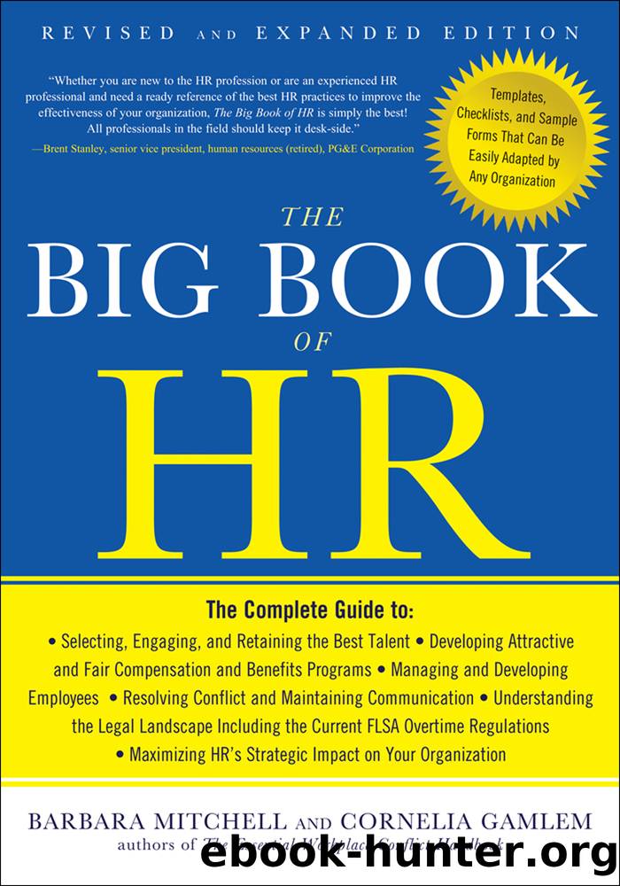 The Big Book of HR, Revised and Updated Edition by Barbara Mitchell