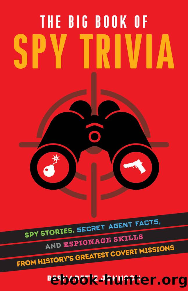 The Big Book of Spy Trivia by Bernadette Johnson
