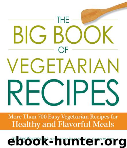 The Big Book of Vegetarian Recipes by Rachel Rappaport