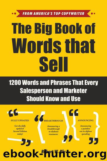 The Big Book of Words That Sell by Robert W Bly