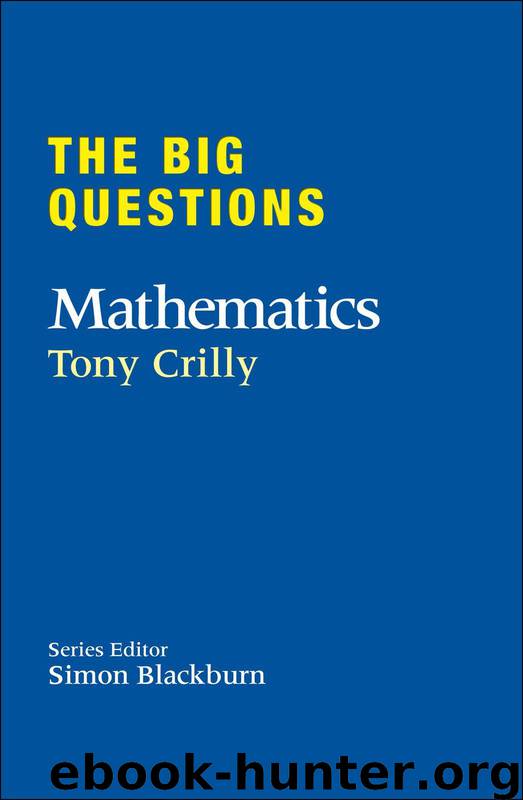 The Big Questions: Mathematics by Crilly Tony