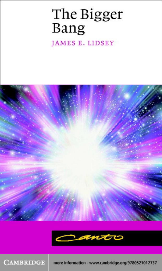 The Bigger Bang by James E.Lidsey