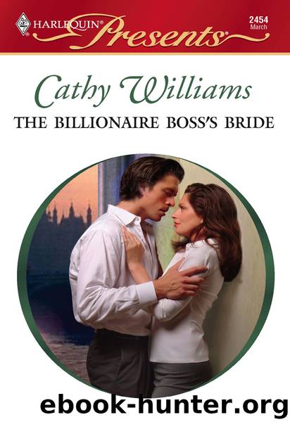 The Billionaire Boss's Bride by Cathy Williams