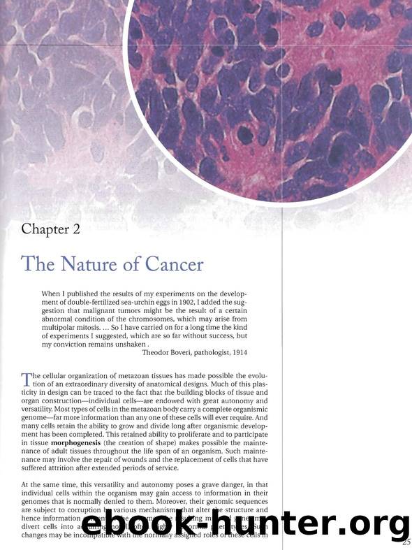The Biology Of Cancer (2007) - Robert A. Weinberg by Ch. 02