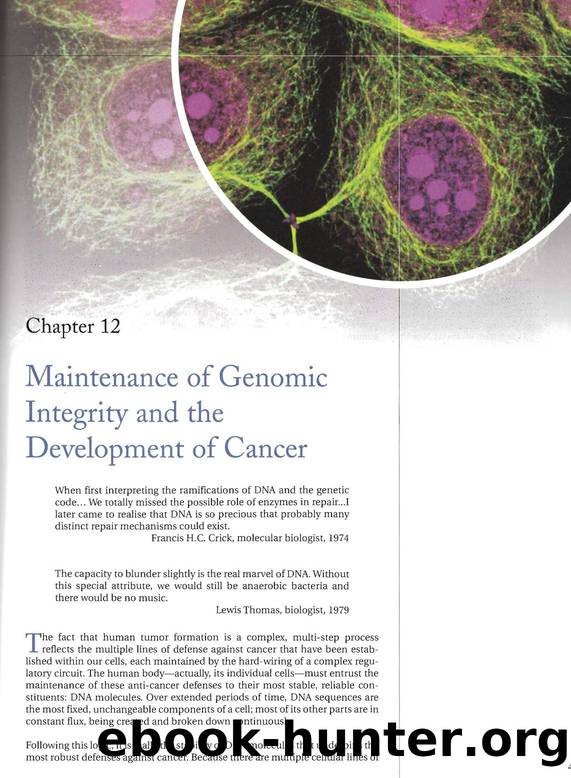 The Biology Of Cancer (2007) - Robert A. Weinberg by Ch. 12