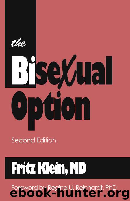 The Bisexual Option by Fritz Klein MD