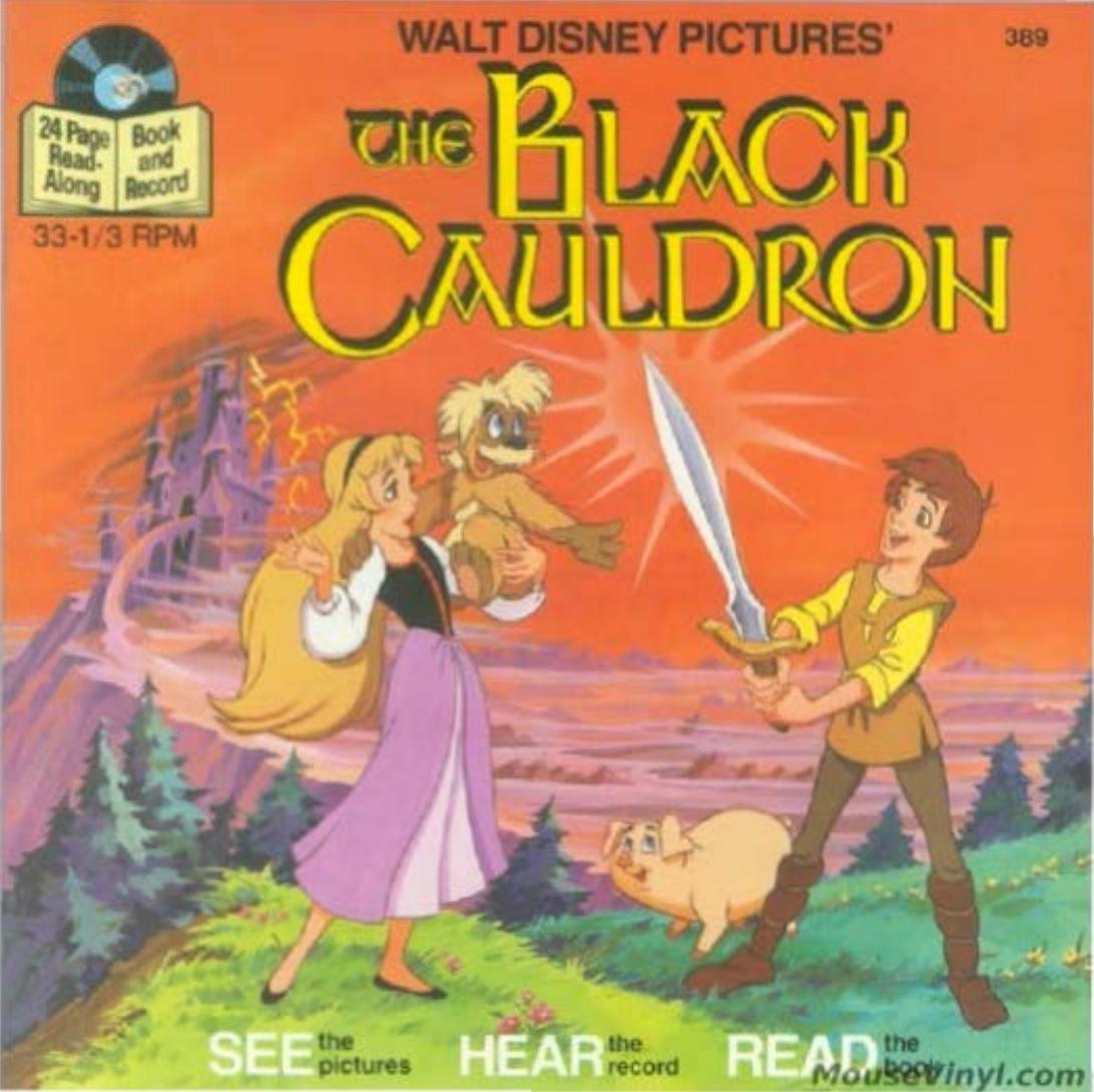 The Black Cauldron - See, Hear, Read by Walt Disney
