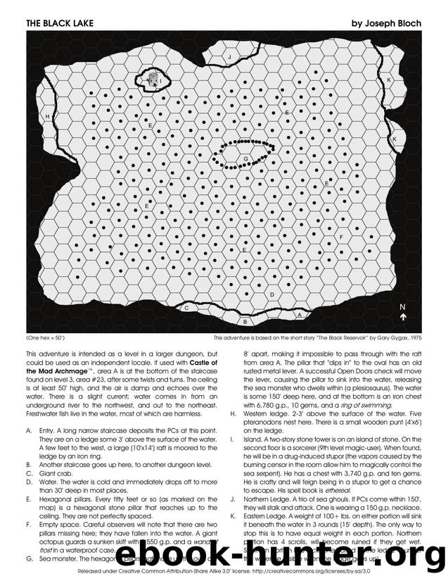 The Black Cistern by Joseph Bloch