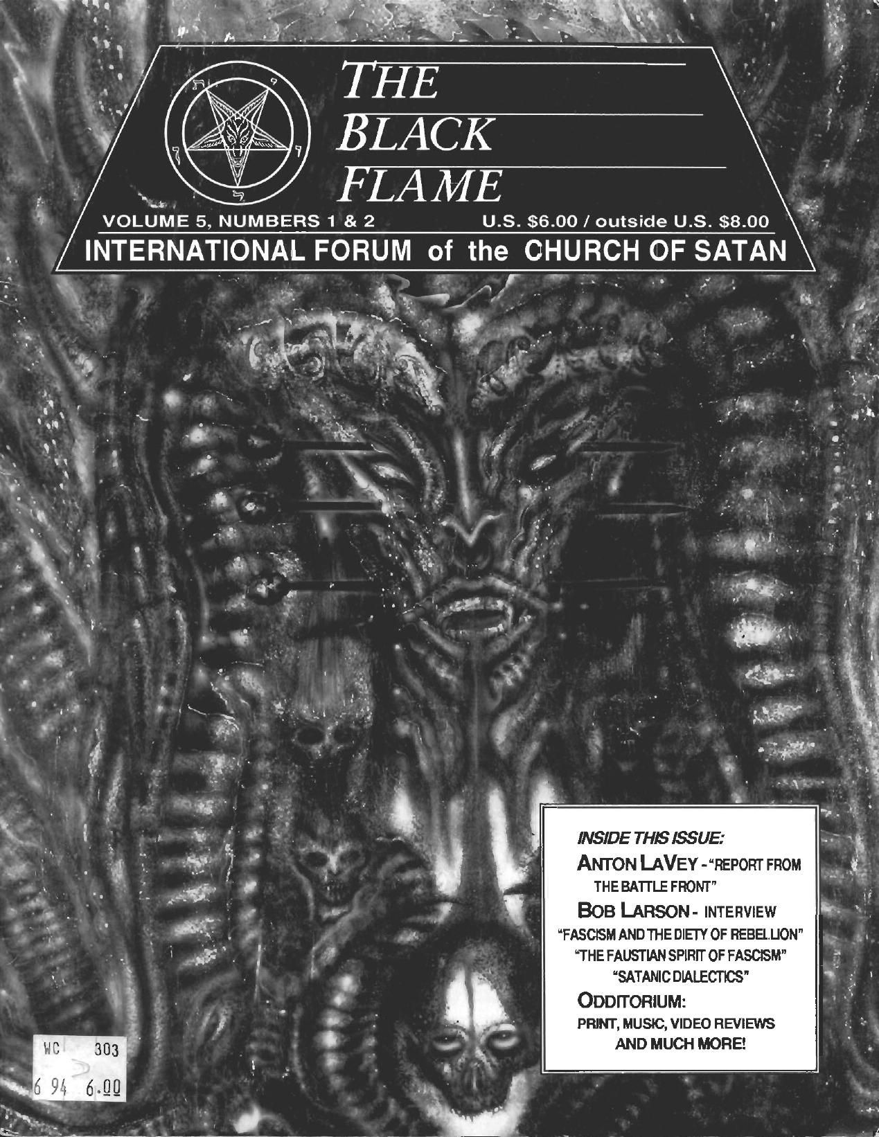 The Black Flame Vol. 5 No. 1 and 2 by Unknown