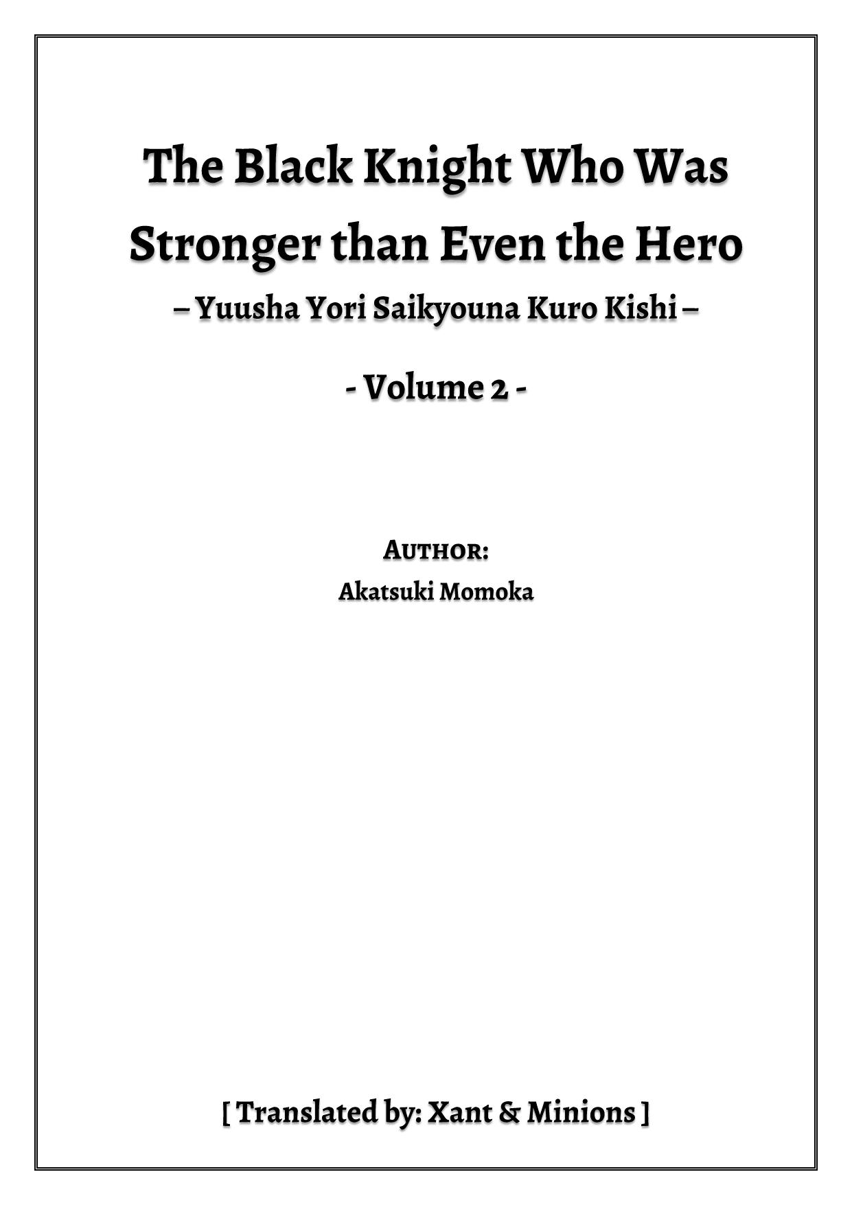 The Black Knight Who Was Stronger Than Even the Hero by Jamikz