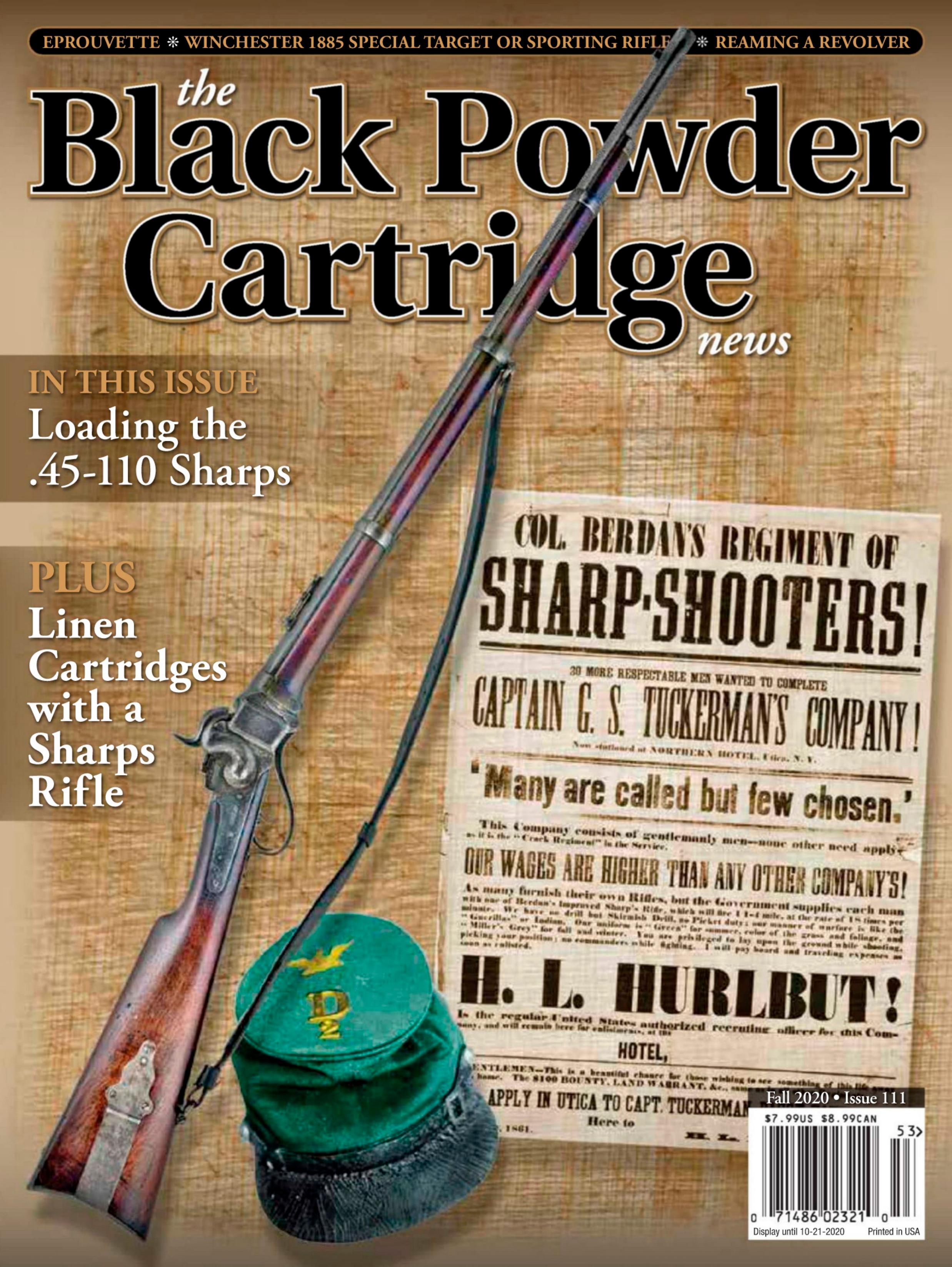 The Black Powder Cartridge News - Fall 2020 by Unknow