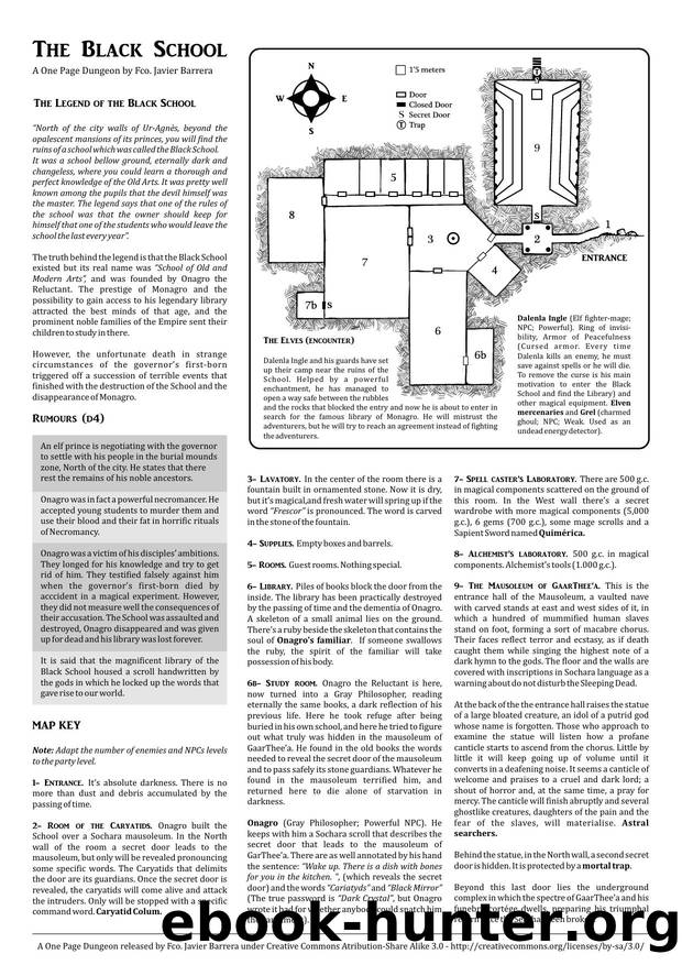 The Black School by Fco. Javier Barrera