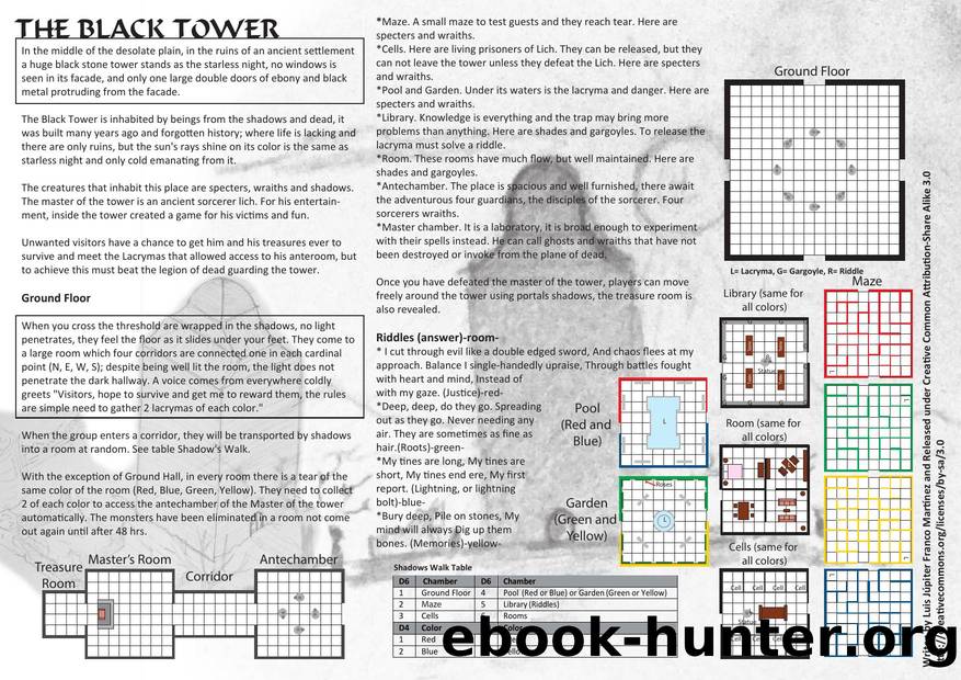 The Black Tower by Luis Jupiter Franco Martinez