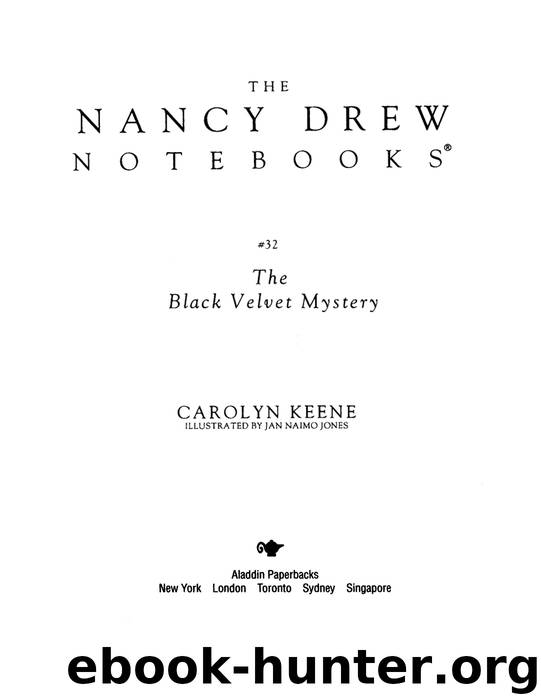 The Black Velvet Mystery by Carolyn Keene