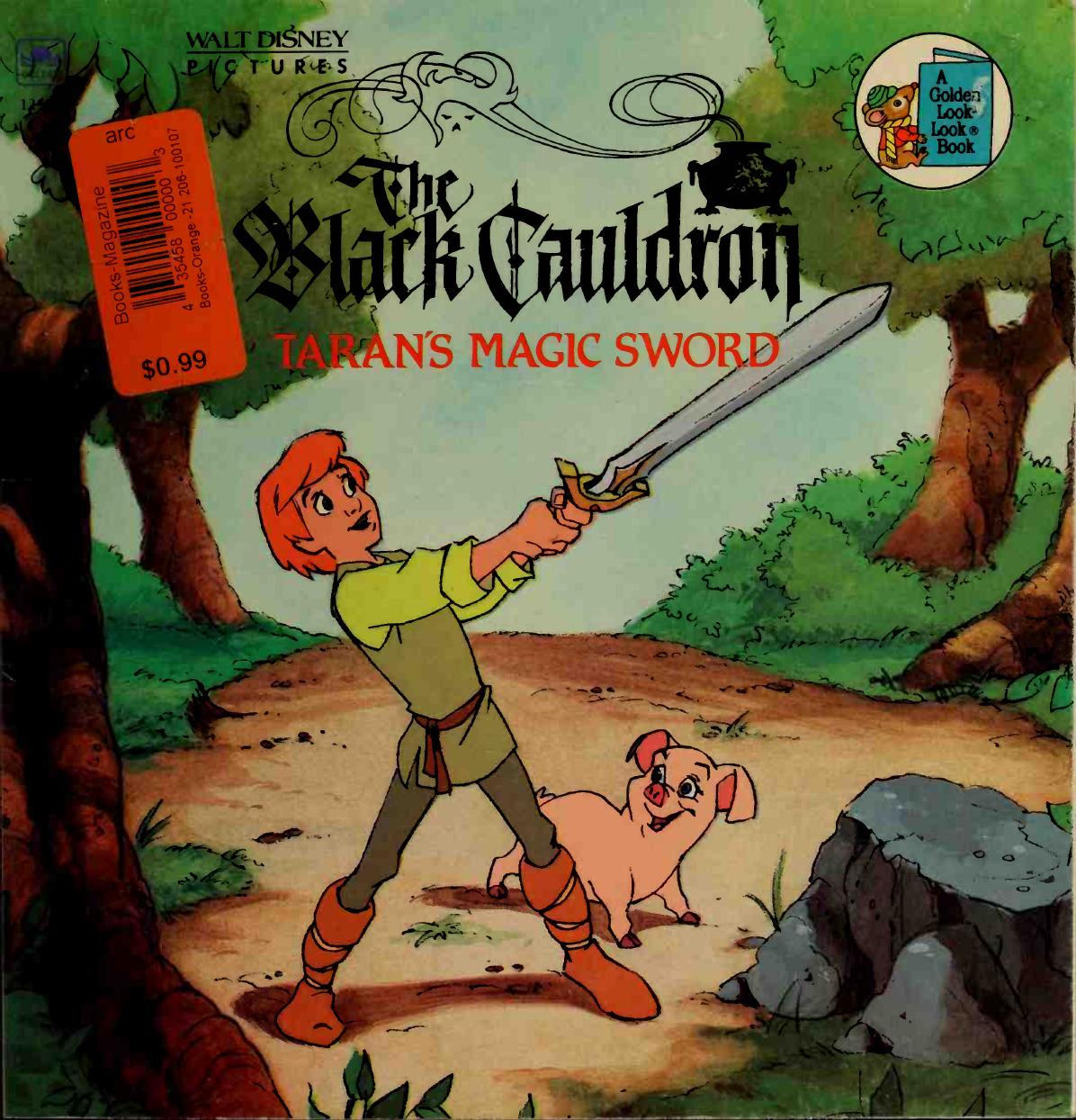 The Black cauldron : Taran's magic sword by Walt Disney Productions