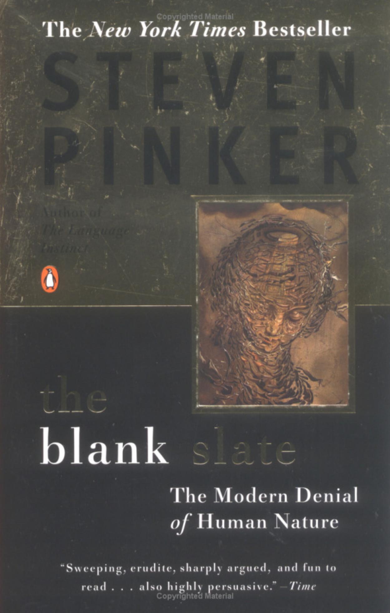 The Blank Slate. Modern Denial of Human Nature [html,ugly] by Steven Pinker