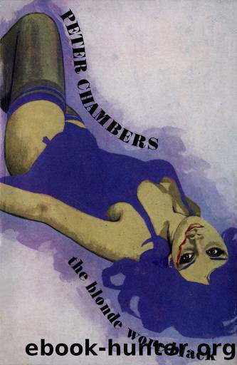 The Blonde Wore Black by Peter Chambers