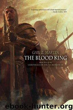 The Blood King -Book Two in the Chronicles of the Necromancer by Martin Gail Z