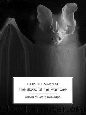 The Blood of the Vampire by Florence Marryat