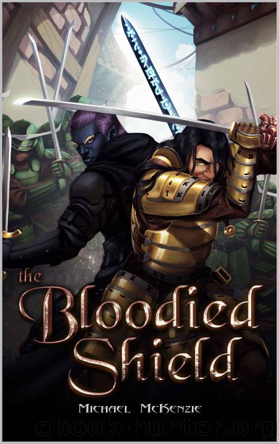 The Bloodied Shield by Michael McKenzie