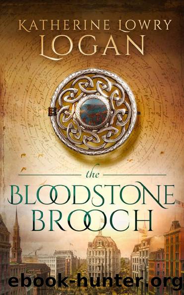 The Bloodstone Brooch : Time Travel Romance (The Celtic Brooch Book 12) by Katherine Lowry Logan