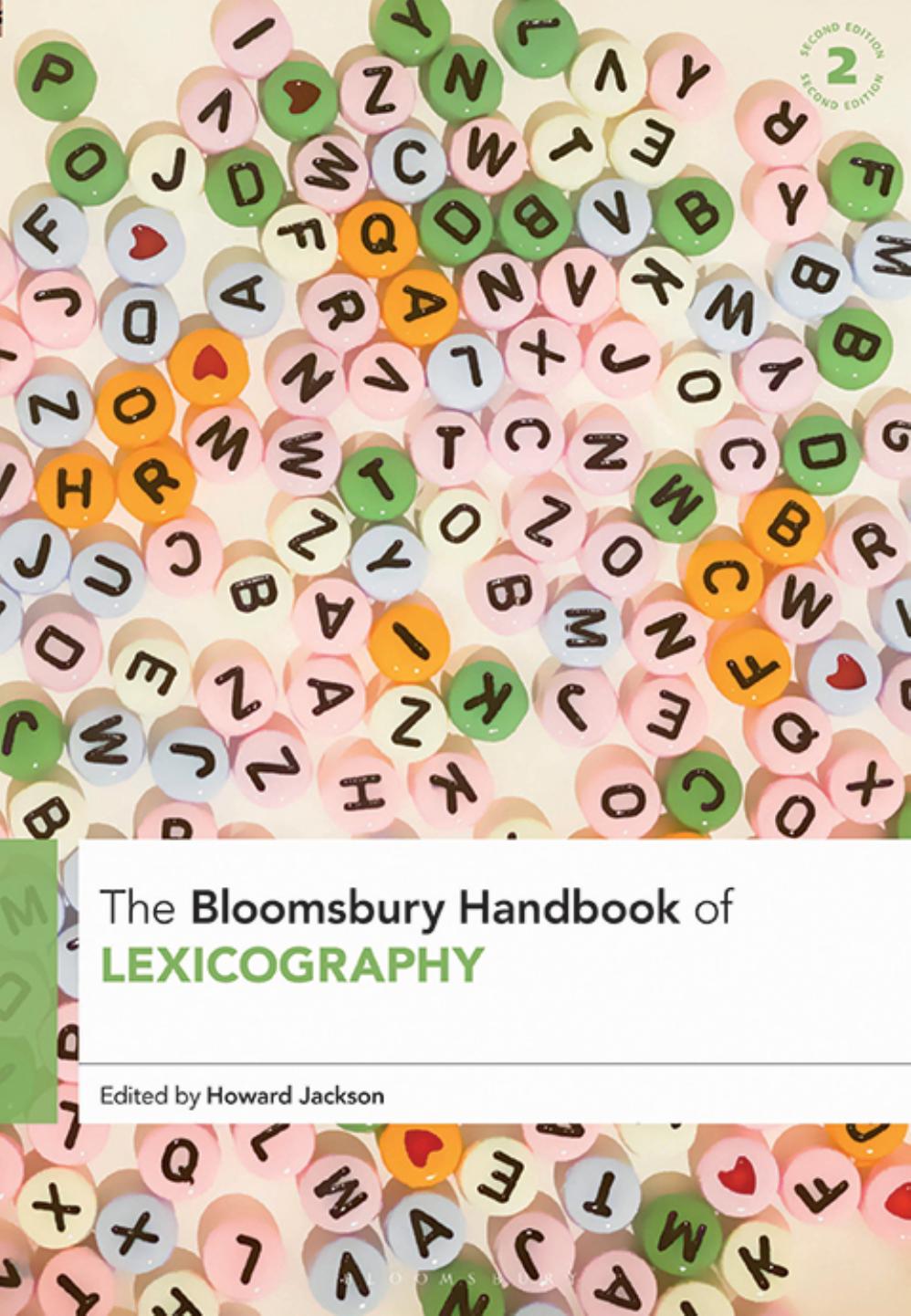 The Bloomsbury Handbook of Lexicography by Howard Jackson (editor)