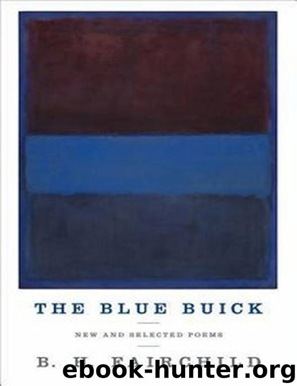 The Blue Buick by B. H. Fairchild