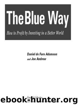 The Blue Way by Daniel de Faro Adamson & Joe Andrew