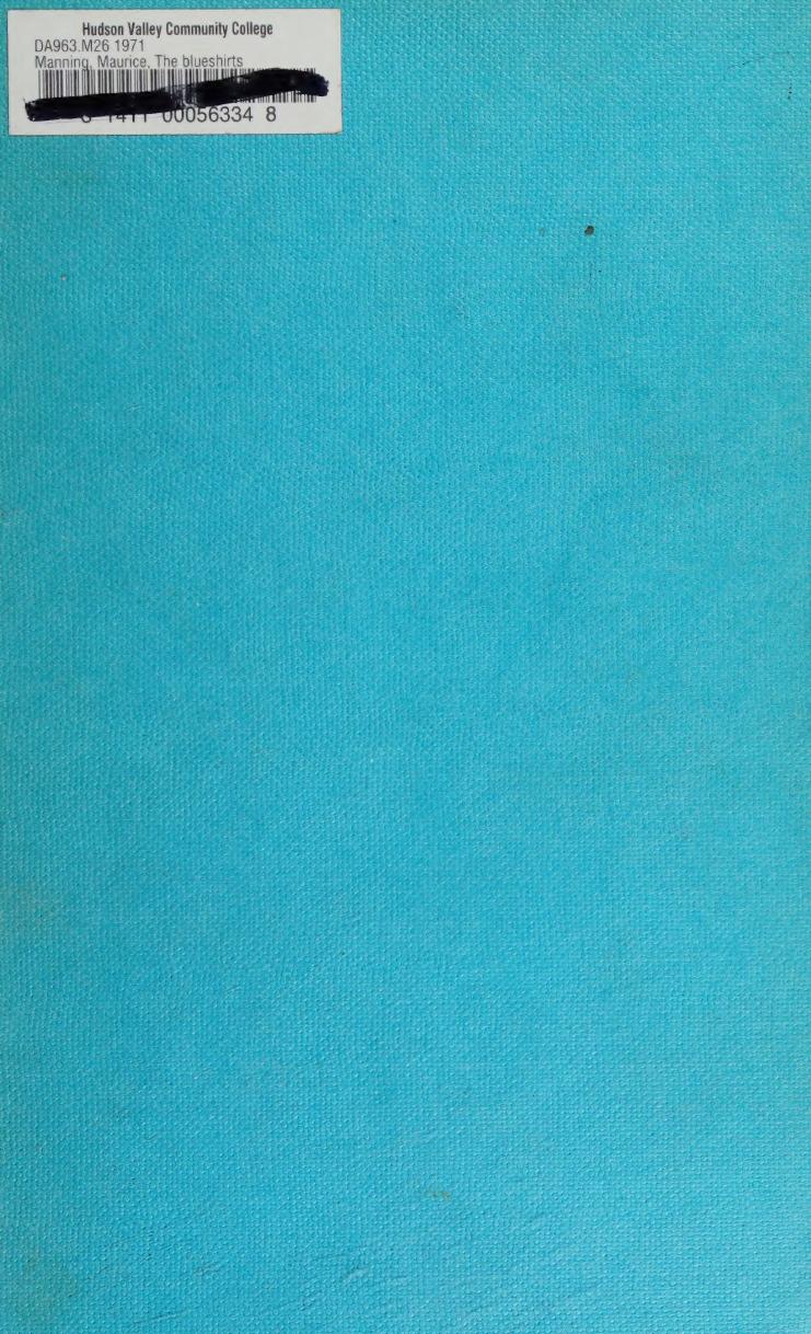 The Blueshirts by Maurice Manning